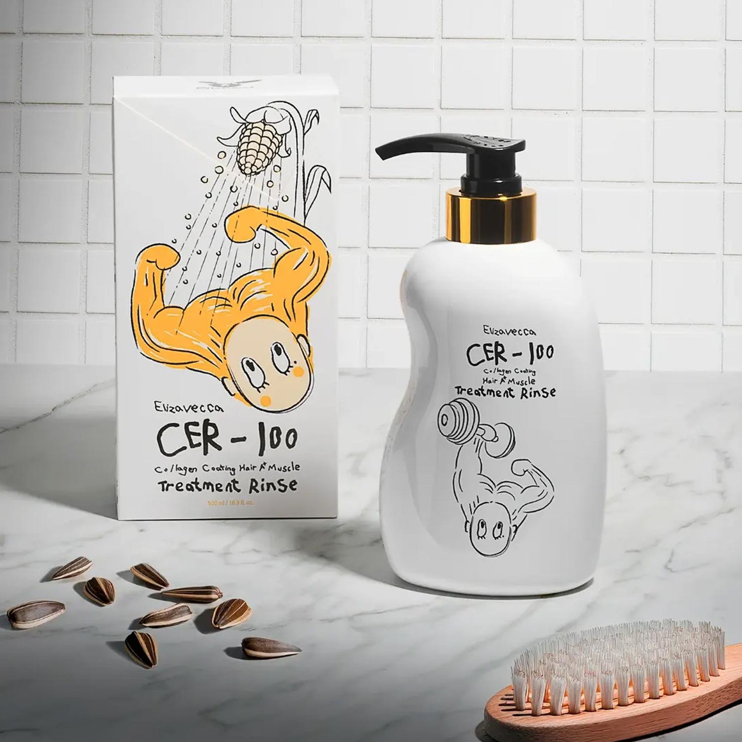 Elizavecca CER-100 Collagen Coating Hair Treatment Rinse