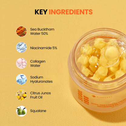 SEOUL 1988 Capsule Cream : Niacinamide 5% + Yuja