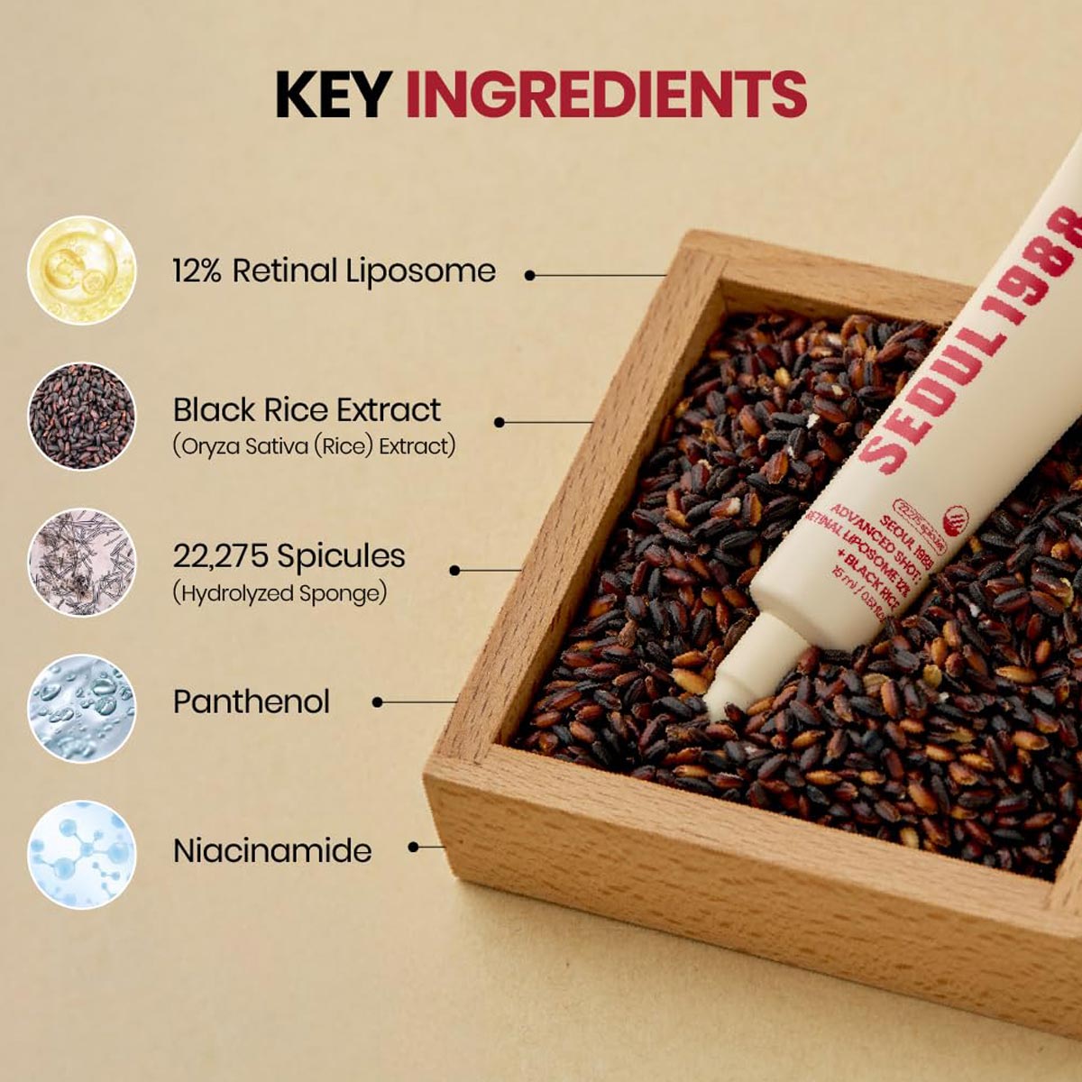 Seoul 1988 Advanced Shot: Retinal Liposome 12% + Black Rice