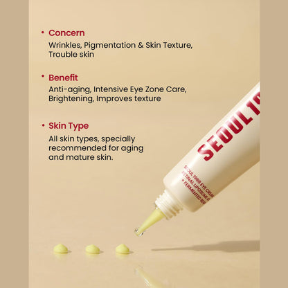 SEOUL 1988 Eye Cream : Retinal Liposome 4% + Fermented Bean